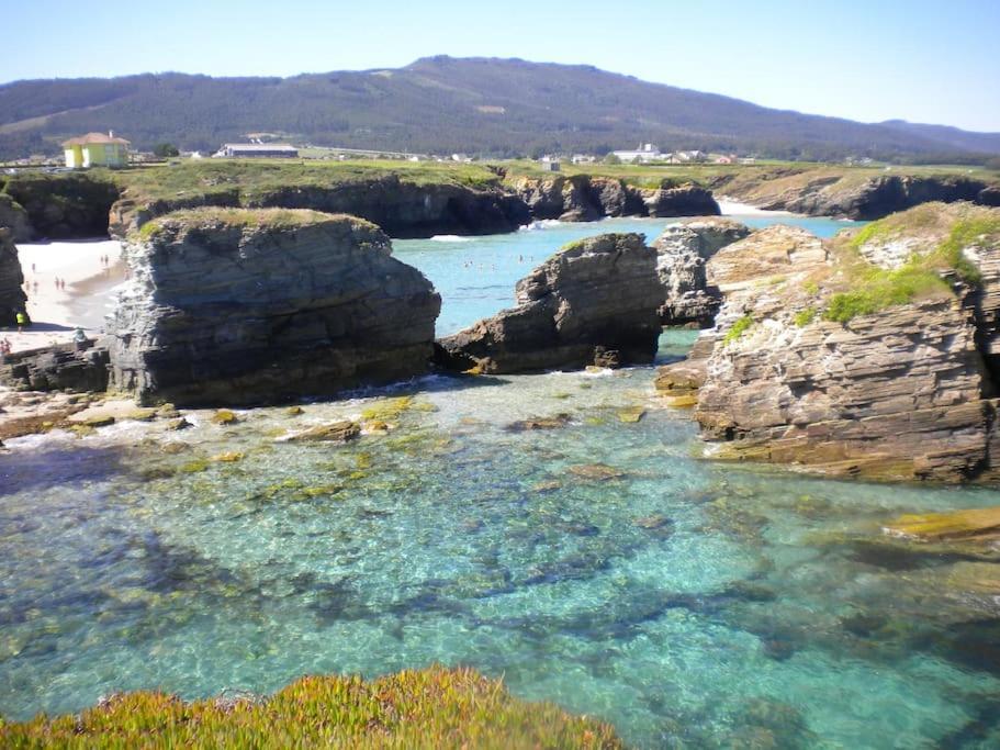 דירות בריירוס Atico Con Vistas A La Ria Y A Foz מראה חיצוני תמונה